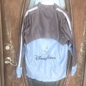 Disney Parks 1/4 zip pullover windbreaker jacket! Small